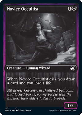 Novice Occultist [Innistrad: Double Feature] | Galaxy Games LLC