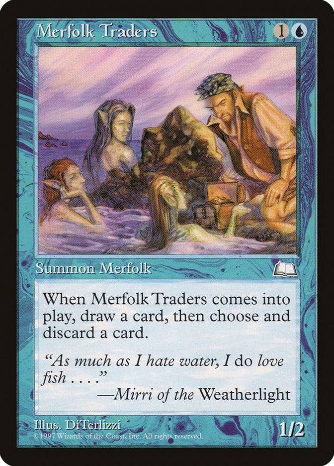 Merfolk Traders [Weatherlight] | Galaxy Games LLC