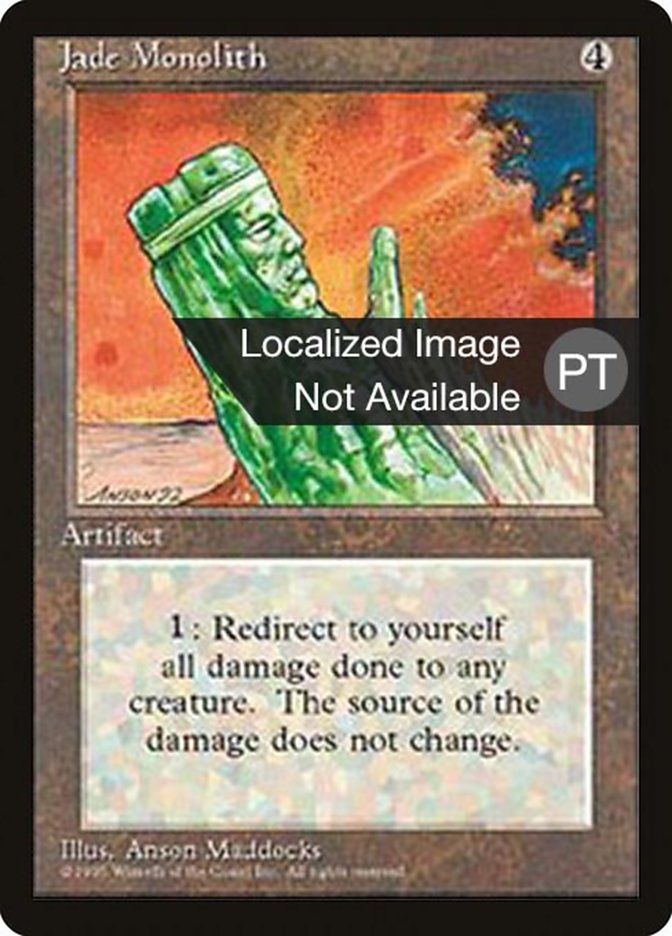 Jade Monolith [Fourth Edition (Foreign Black Border)] | Galaxy Games LLC