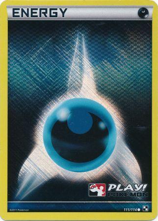Darkness Energy (111/114) (Play Pokemon Promo) [Black & White: Base Set] | Galaxy Games LLC