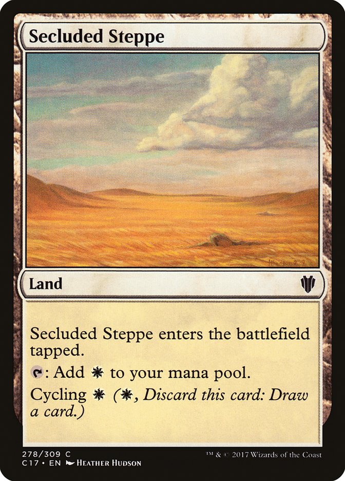 Secluded Steppe [Commander 2017] | Galaxy Games LLC