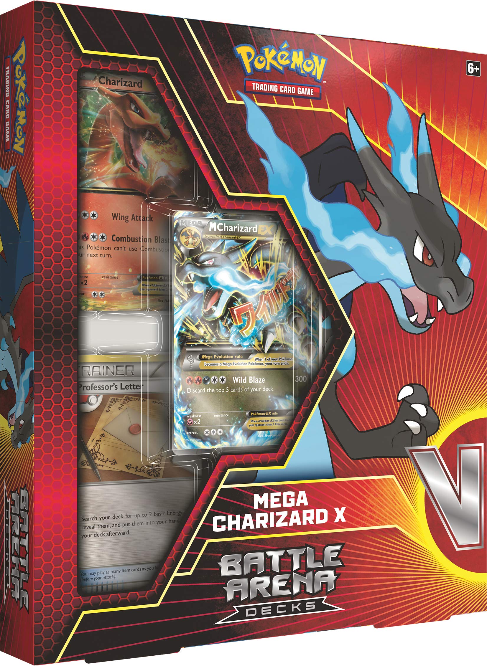 Sun & Moon: Celestial Storm - Battle Arena Deck (Mega Charizard X) | Galaxy Games LLC
