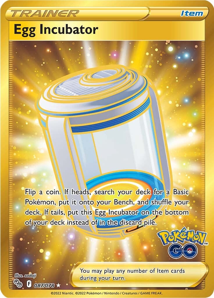 Egg Incubator (087/078) [Pokémon GO] | Galaxy Games LLC