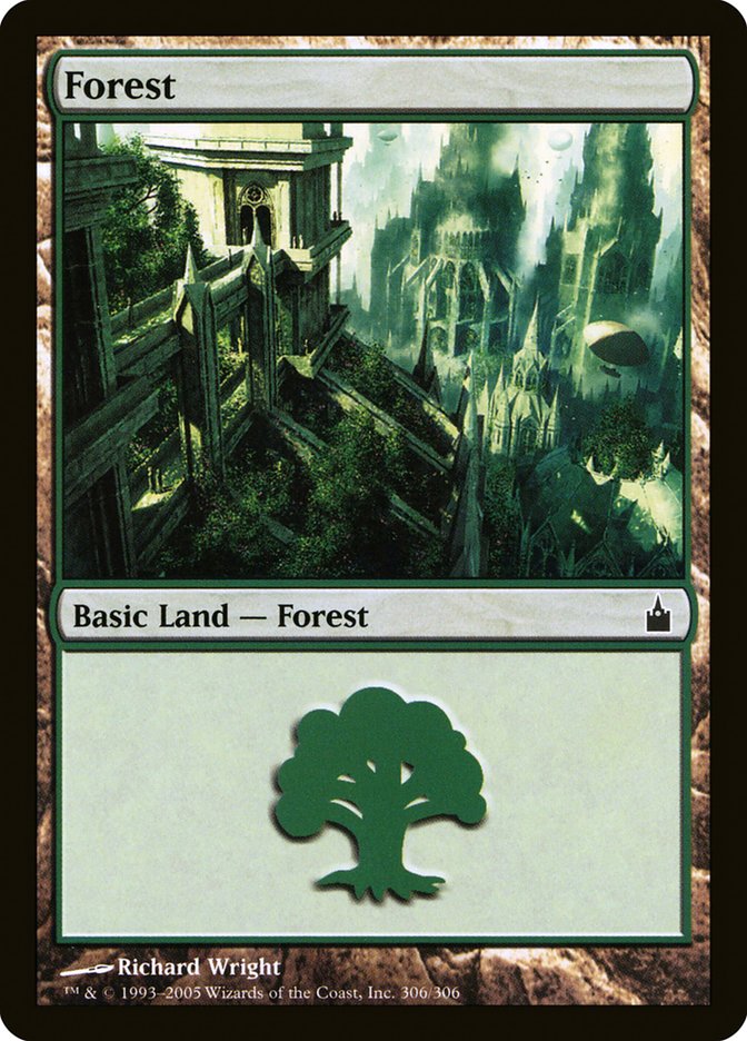 Forest (306) [Ravnica: City of Guilds] | Galaxy Games LLC