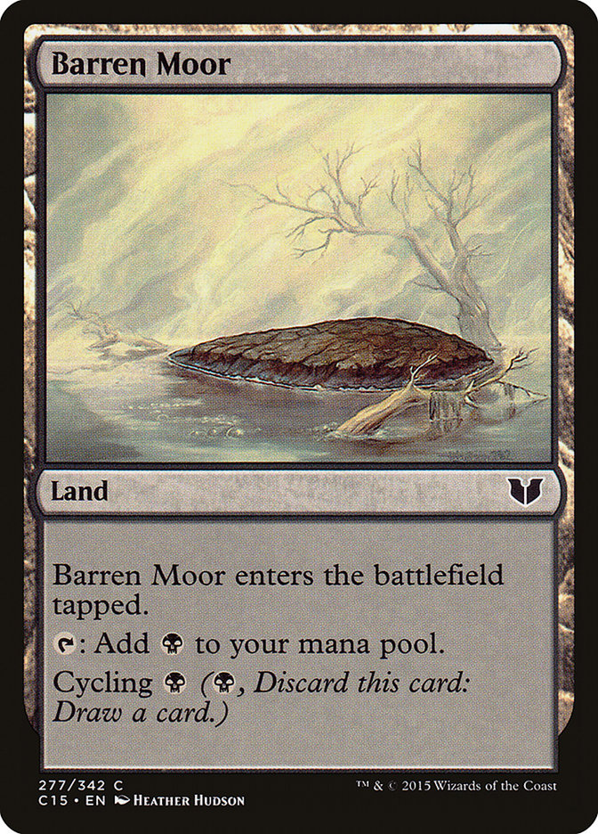 Barren Moor [Commander 2015] | Galaxy Games LLC