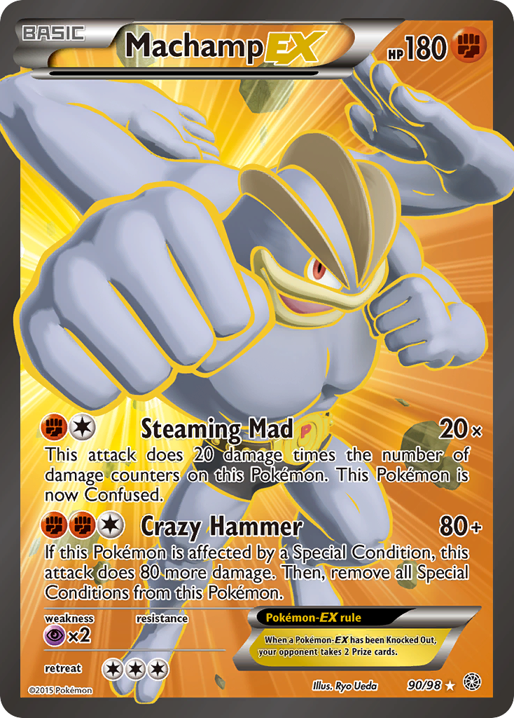 Machamp EX (90/98) [XY: Ancient Origins] | Galaxy Games LLC