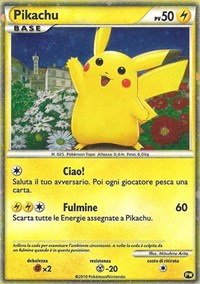 Pikachu (PW2) (Italian) [Pikachu World Collection Promos] | Galaxy Games LLC