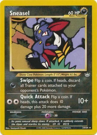 Sneasel (24/64) [Neo Revelation Unlimited] | Galaxy Games LLC