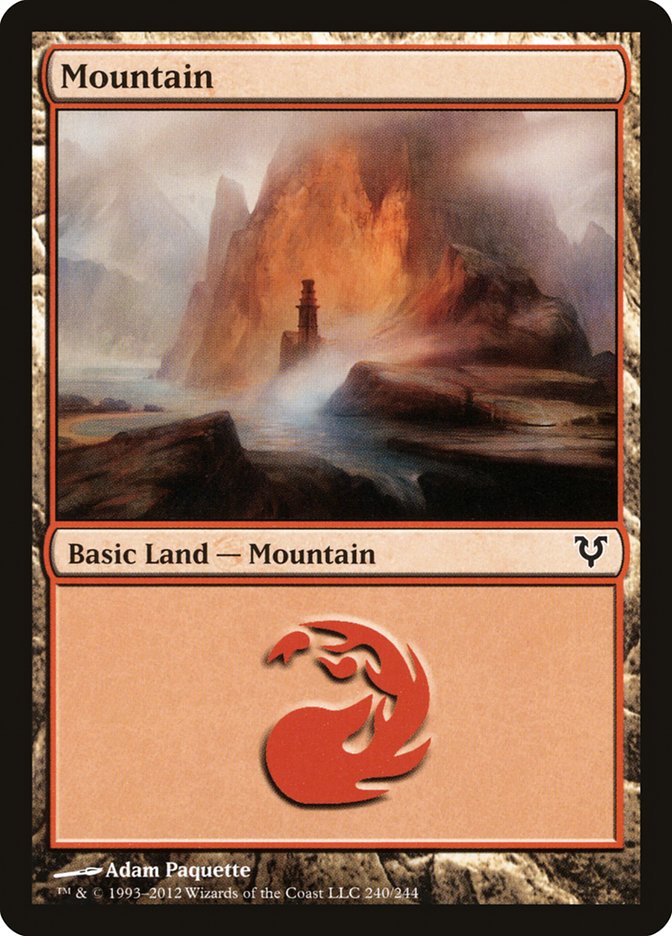 Mountain (240) [Avacyn Restored] | Galaxy Games LLC