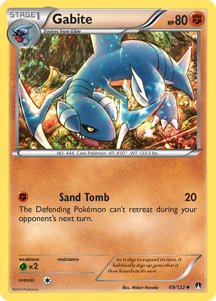 Gabite (69/122) [XY: BREAKpoint] | Galaxy Games LLC