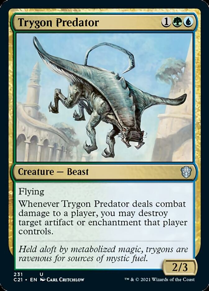 Trygon Predator [Commander 2021] | Galaxy Games LLC