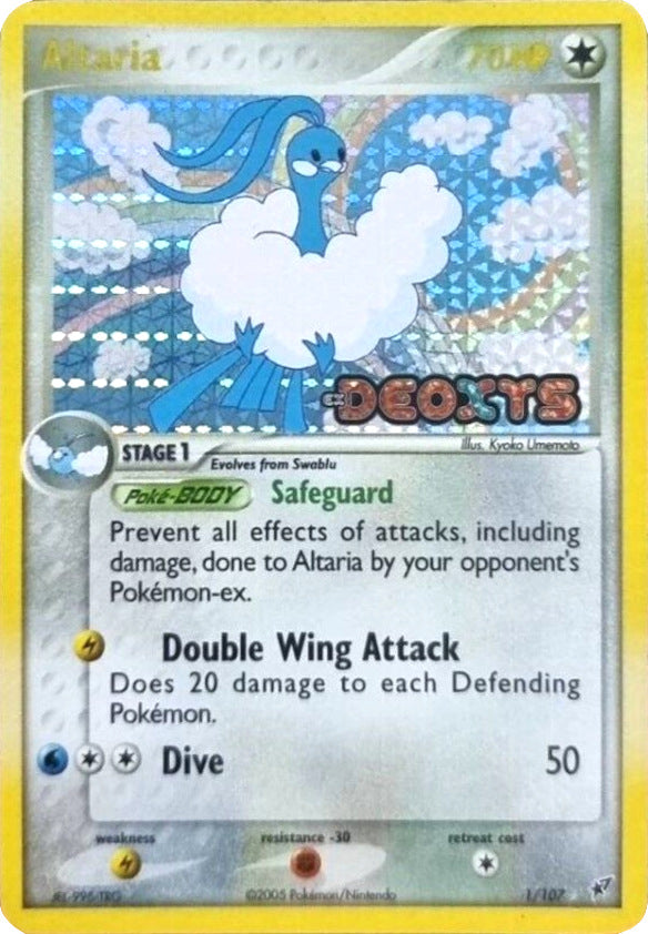 Altaria (1/107) (Stamped) [EX: Deoxys] | Galaxy Games LLC