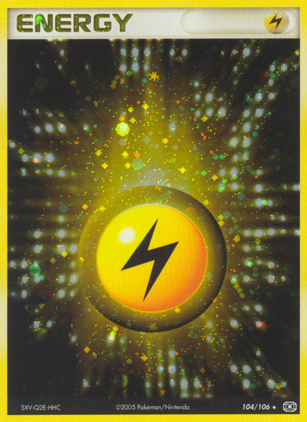 Lightning Energy (104/106) [EX: Emerald] | Galaxy Games LLC