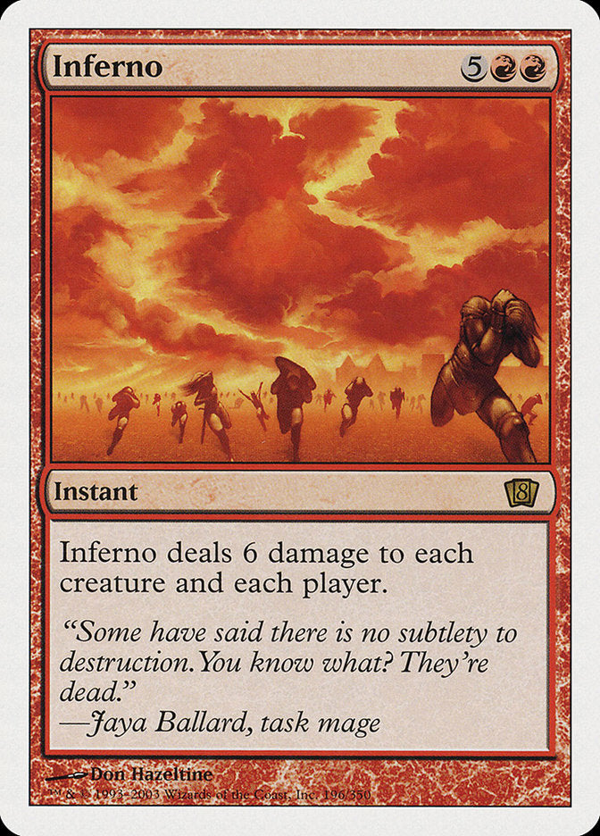Inferno [Eighth Edition] | Galaxy Games LLC