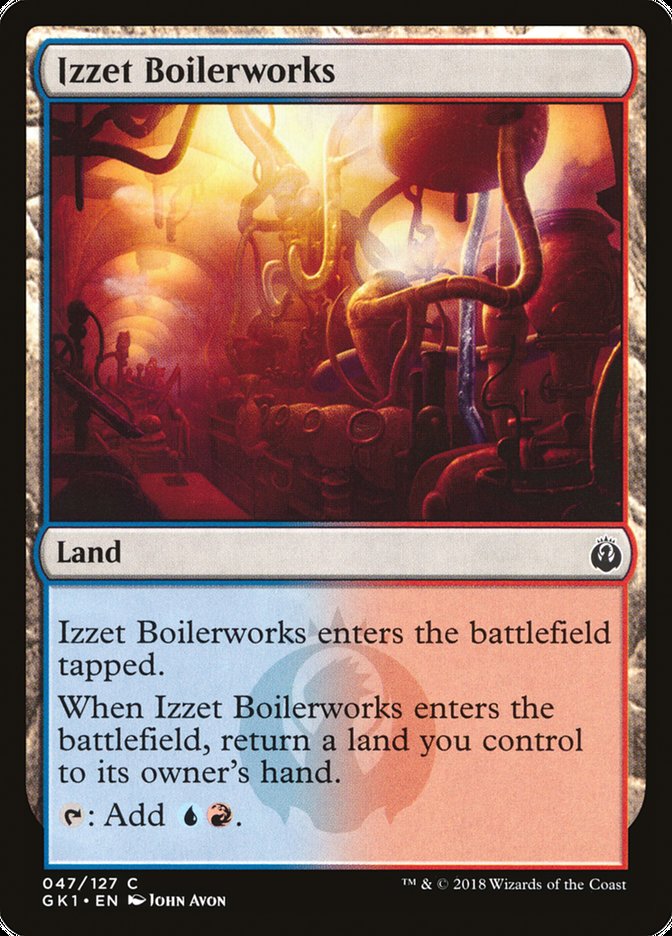 Izzet Boilerworks [Guilds of Ravnica Guild Kit] | Galaxy Games LLC