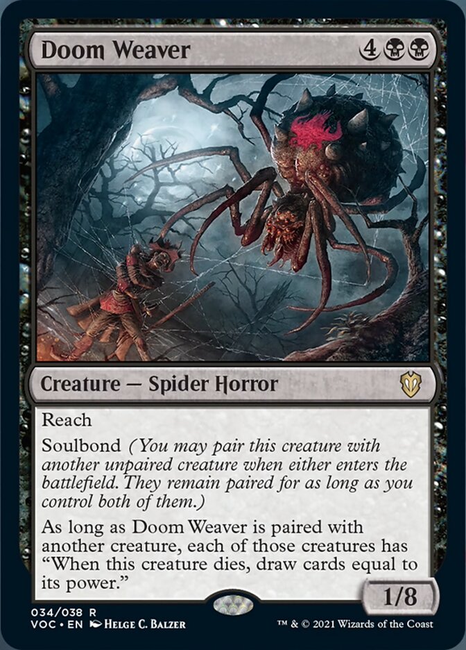 Doom Weaver [Innistrad: Crimson Vow Commander] | Galaxy Games LLC