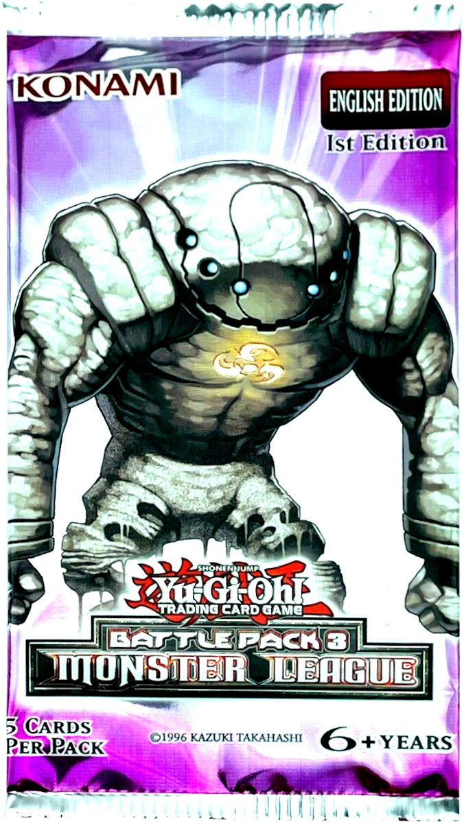 Battle Pack 3: Monster League [UK Version] - Booster Pack (1st Edition) | Galaxy Games LLC
