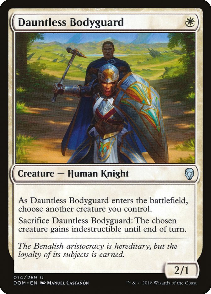 Dauntless Bodyguard [Dominaria] | Galaxy Games LLC