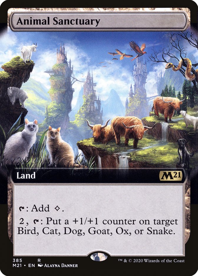 Animal Sanctuary (Extended Art) [Core Set 2021] | Galaxy Games LLC