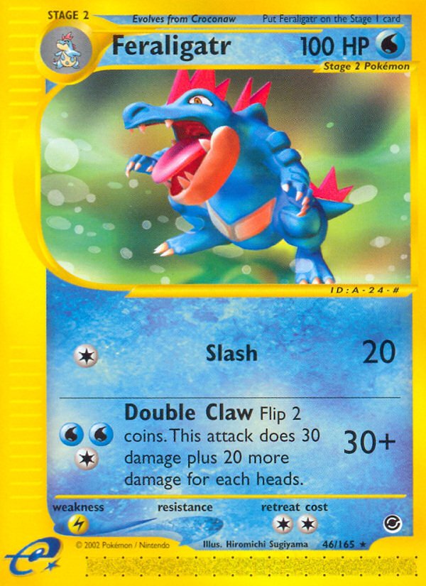 Feraligatr (46/165) [Expedition: Base Set] | Galaxy Games LLC