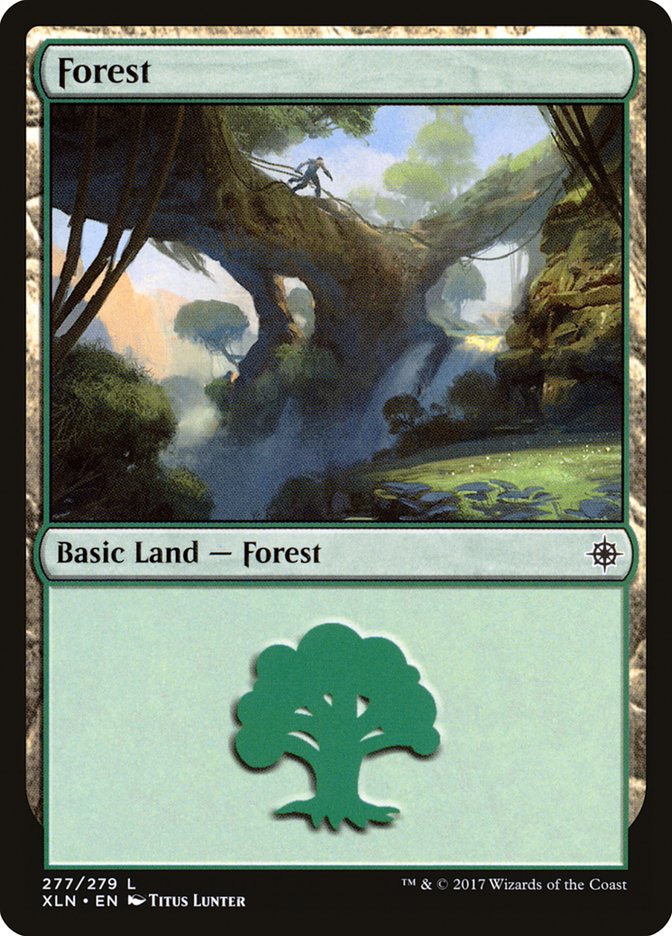 Forest (277) [Ixalan] | Galaxy Games LLC