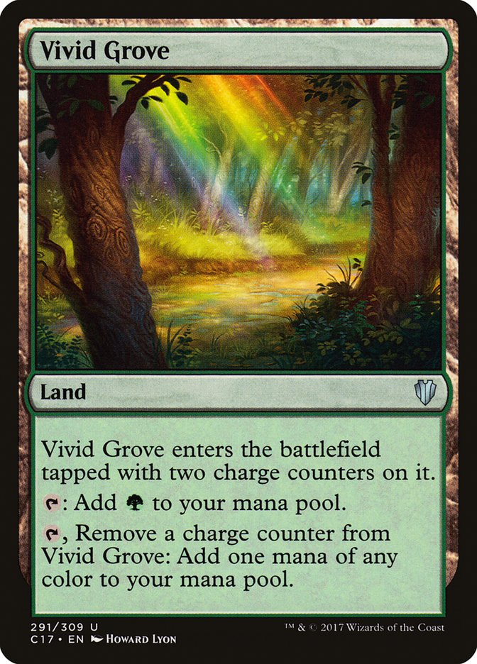 Vivid Grove [Commander 2017] | Galaxy Games LLC