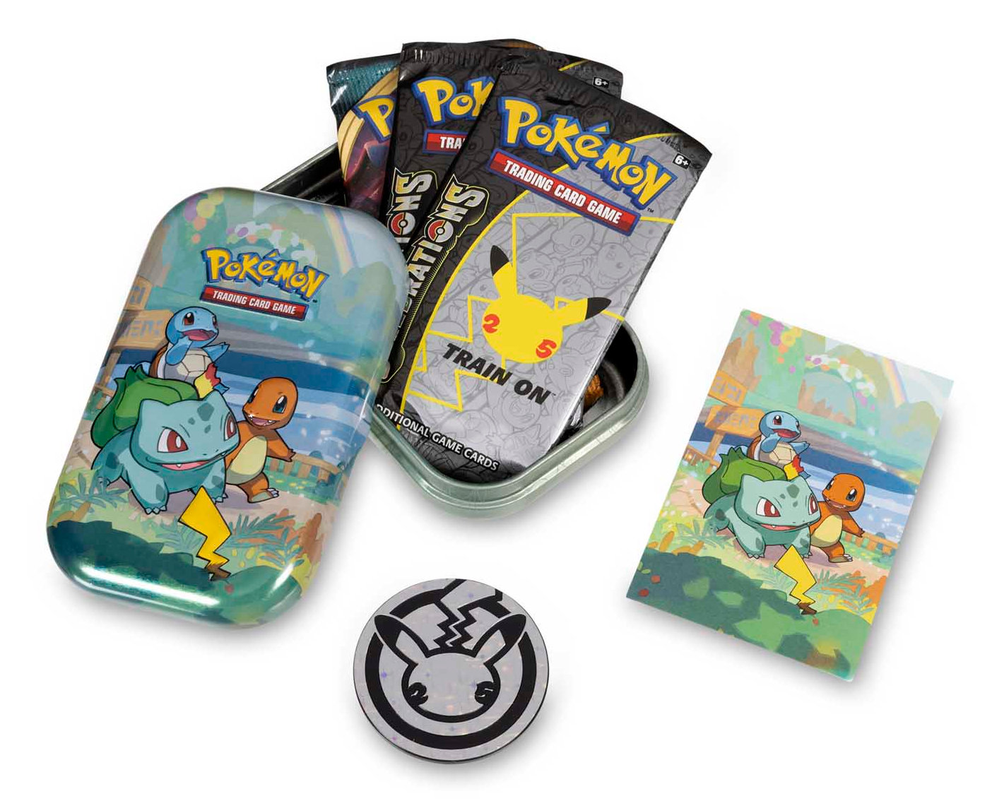 Celebrations: 25th Anniversary - Mini Tin (Kanto) | Galaxy Games LLC