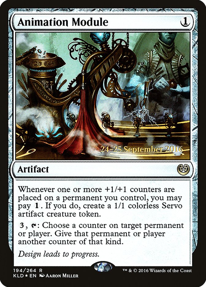 Animation Module [Kaladesh Prerelease Promos] | Galaxy Games LLC