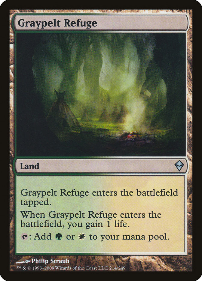 Graypelt Refuge [Zendikar] | Galaxy Games LLC