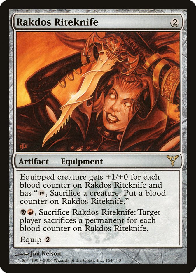 Rakdos Riteknife [Dissension] | Galaxy Games LLC