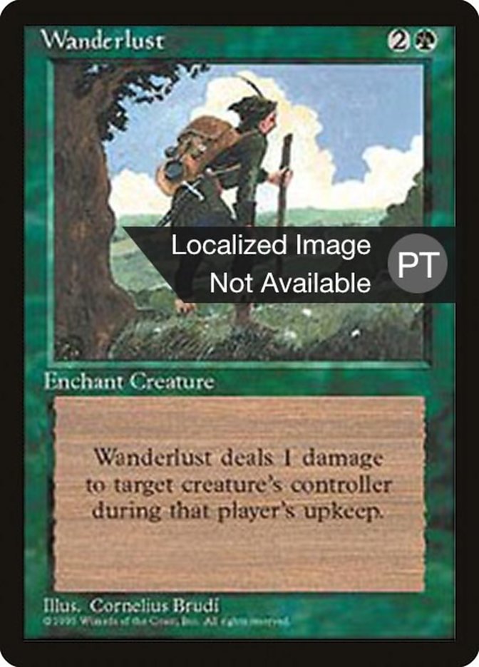 Wanderlust [Fourth Edition (Foreign Black Border)] | Galaxy Games LLC