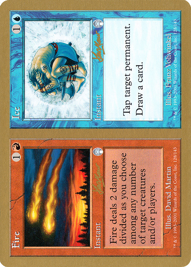 Fire // Ice (Sim Han How) [World Championship Decks 2002] | Galaxy Games LLC