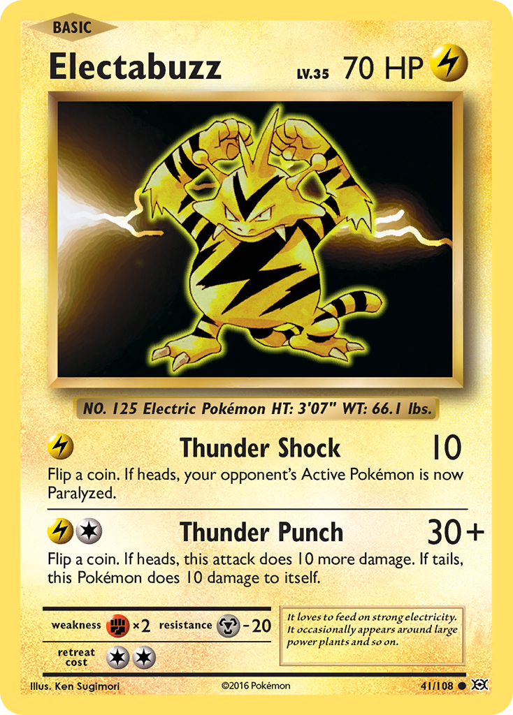 Electabuzz (41/108) [XY: Evolutions] | Galaxy Games LLC