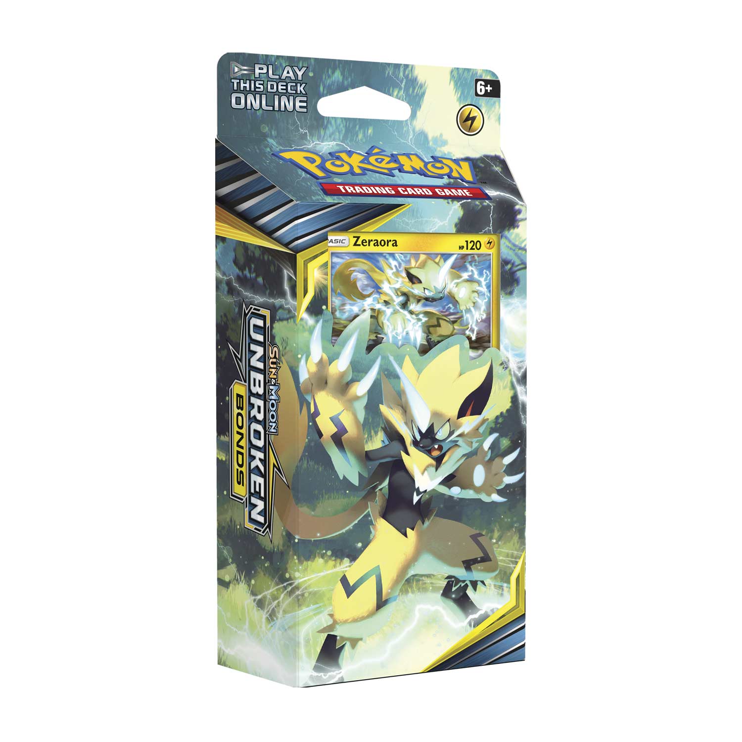 Sun & Moon: Unbroken Bonds - Theme Deck (Lightning Loop) | Galaxy Games LLC