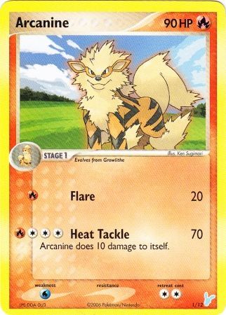 Arcanine (1/12) [EX: Trainer Kit 2 - Minun] | Galaxy Games LLC