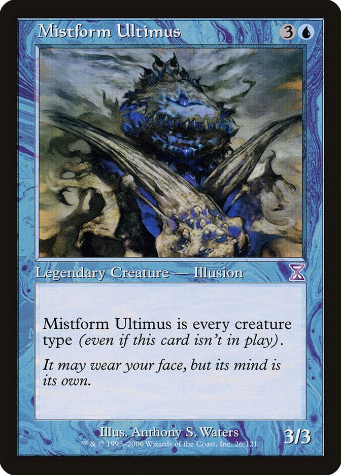 Mistform Ultimus [Time Spiral Timeshifted] | Galaxy Games LLC