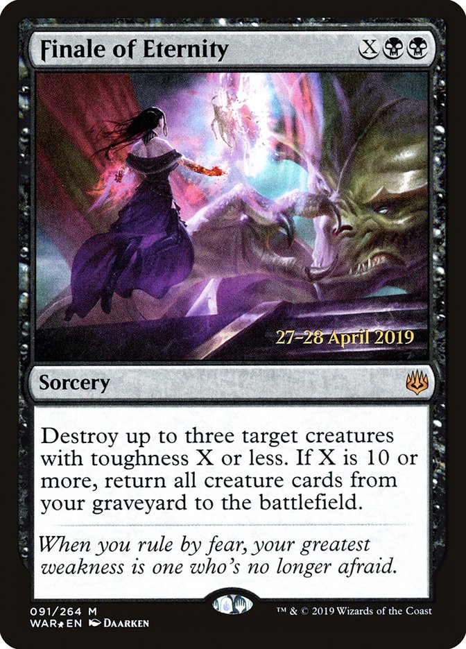 Finale of Eternity [War of the Spark Prerelease Promos] | Galaxy Games LLC