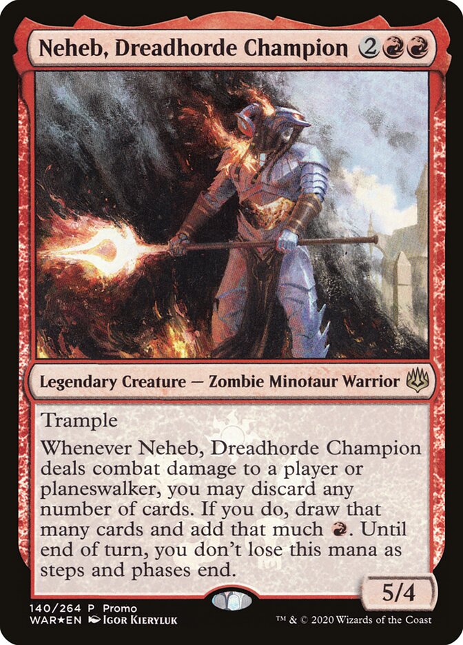 Neheb, Dreadhorde Champion [Resale Promos] | Galaxy Games LLC