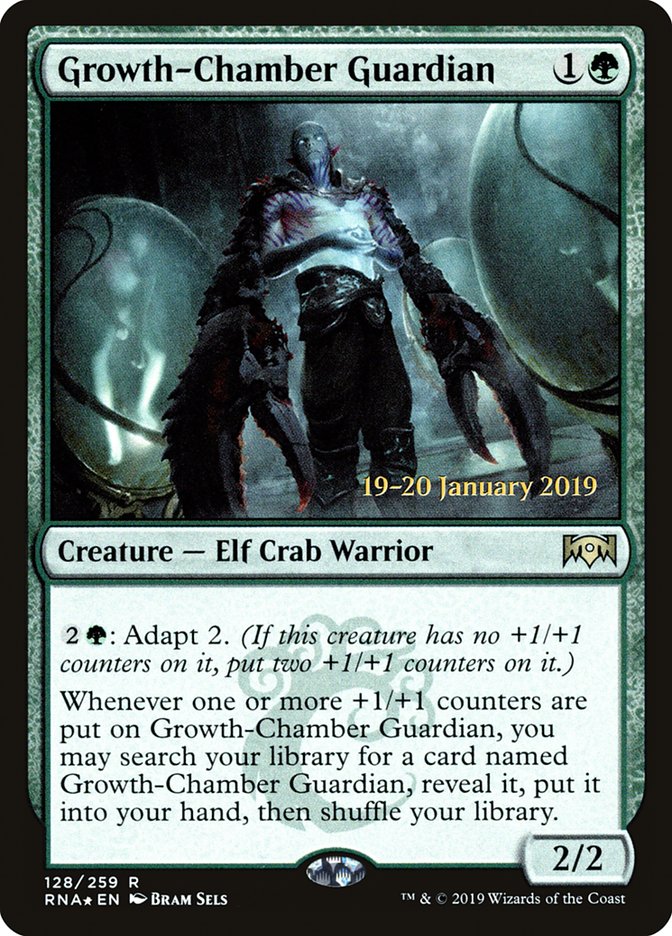 Growth-Chamber Guardian [Ravnica Allegiance Prerelease Promos] | Galaxy Games LLC