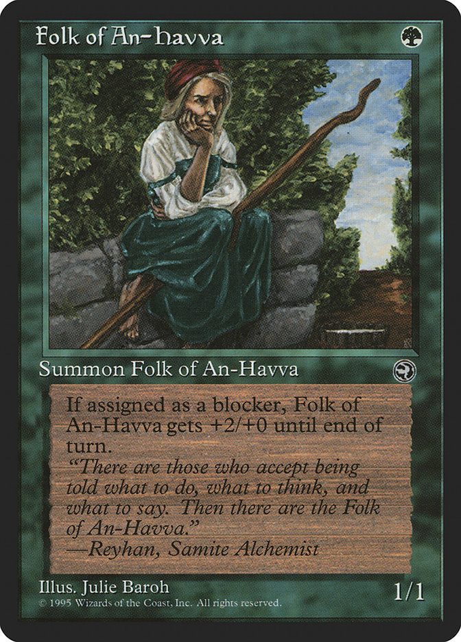 Folk of An-Havva (Reyhan Flavor Text) [Homelands] | Galaxy Games LLC