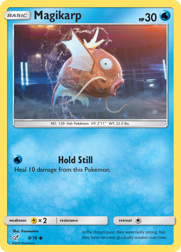 Magikarp (8/18) [Sun & Moon: Detective Pikachu] | Galaxy Games LLC