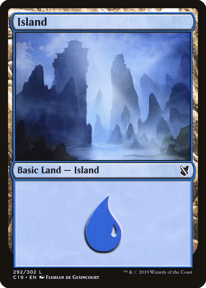 Island (292) [Commander 2019] | Galaxy Games LLC