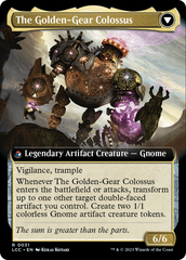 Tetzin, Gnome Champion // The Golden-Gear Colossus (Extended Art) [The Lost Caverns of Ixalan Commander] | Galaxy Games LLC