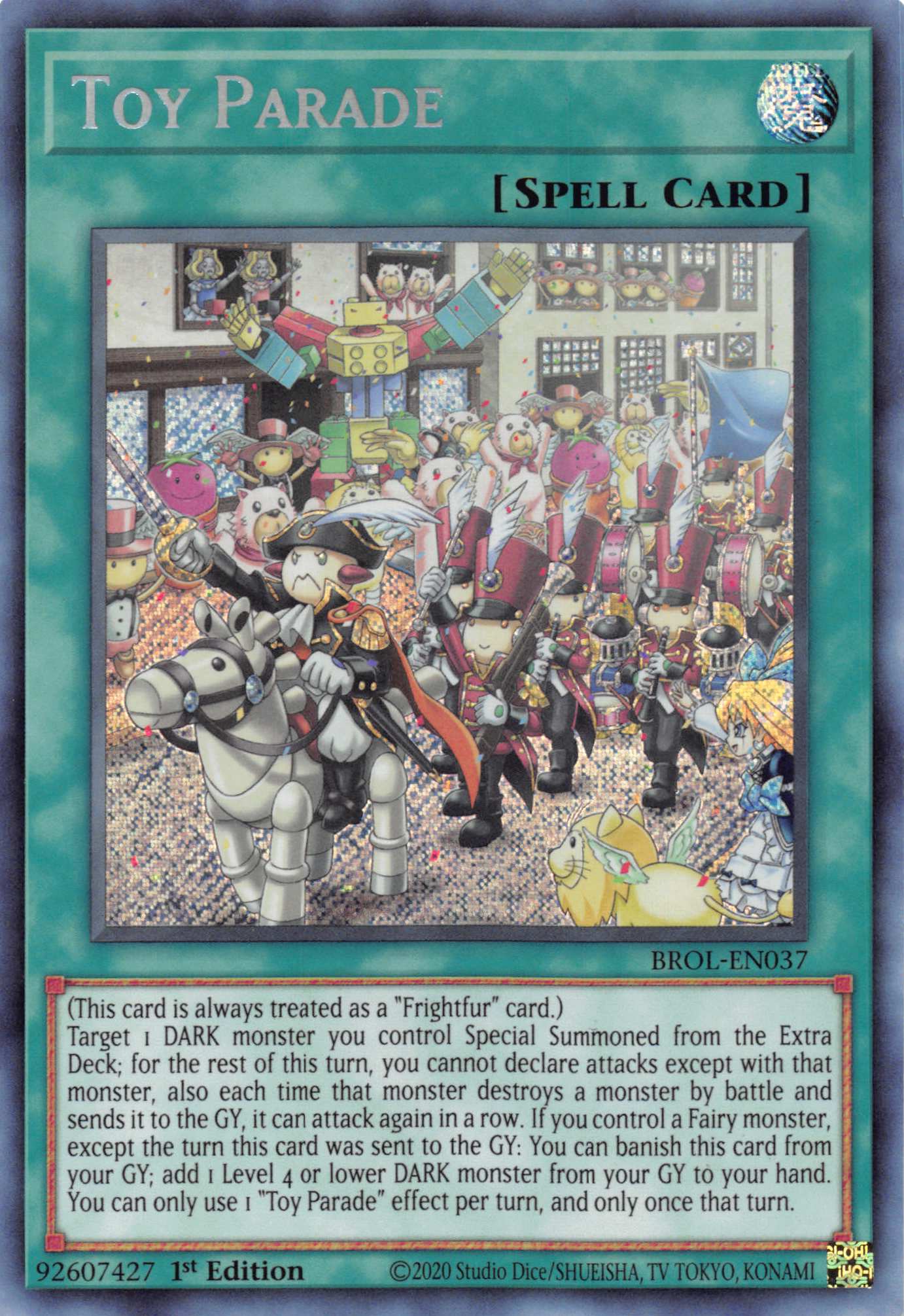 Toy Parade [BROL-EN037] Secret Rare | Galaxy Games LLC