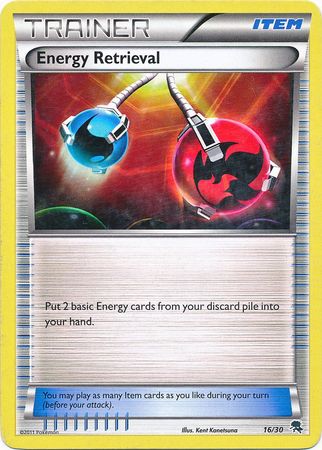 Energy Retrieval (16/30) [Black & White: Trainer Kit - Zoroark] | Galaxy Games LLC