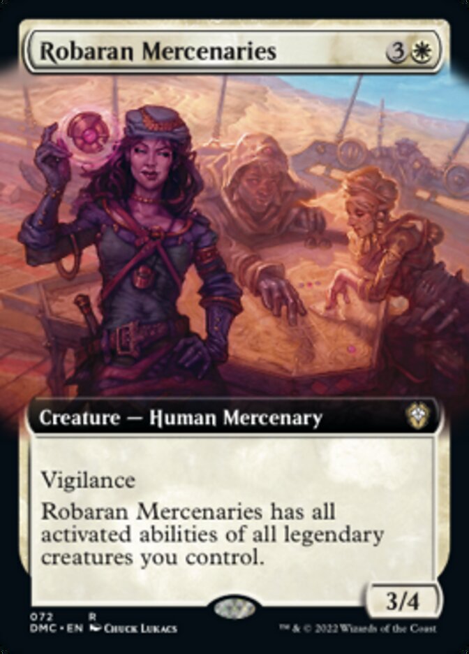 Robaran Mercenaries (Extended Art) [Dominaria United Commander] | Galaxy Games LLC