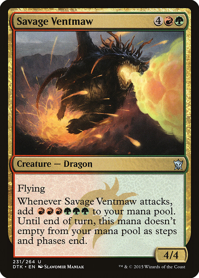 Savage Ventmaw [Dragons of Tarkir] | Galaxy Games LLC