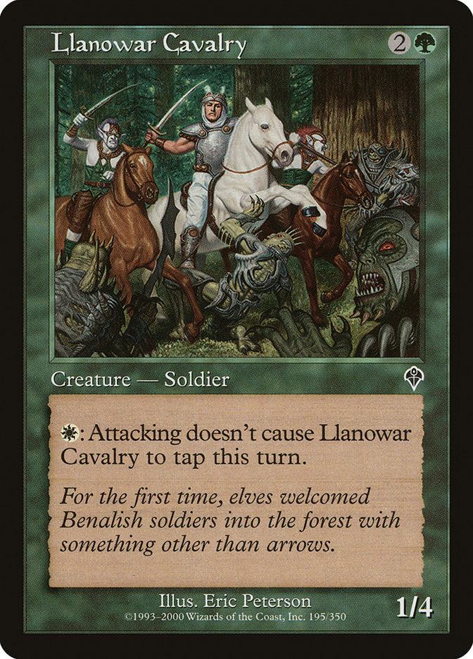 Llanowar Cavalry [Invasion] | Galaxy Games LLC