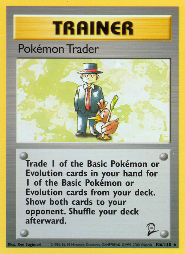 Pokemon Trader (106/130) [Base Set 2] | Galaxy Games LLC