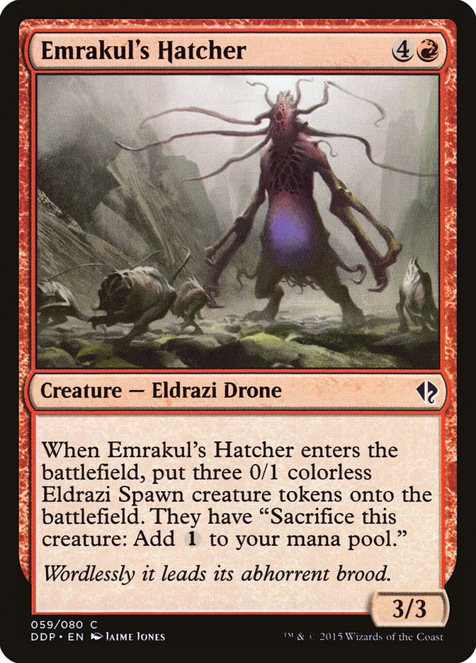 Emrakul's Hatcher [Duel Decks: Zendikar vs. Eldrazi] | Galaxy Games LLC